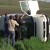 Accident între un microbuz şi un autocamion intre localitatile Viştea şi Gârbău