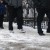 300 de somații aplicate clujenilor care nu și-au curățat trotuarele de gheață și zăpadă