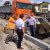 Boc a inspectat marţi şantierele de pe străzile Corneliu Copos şi Fabricii