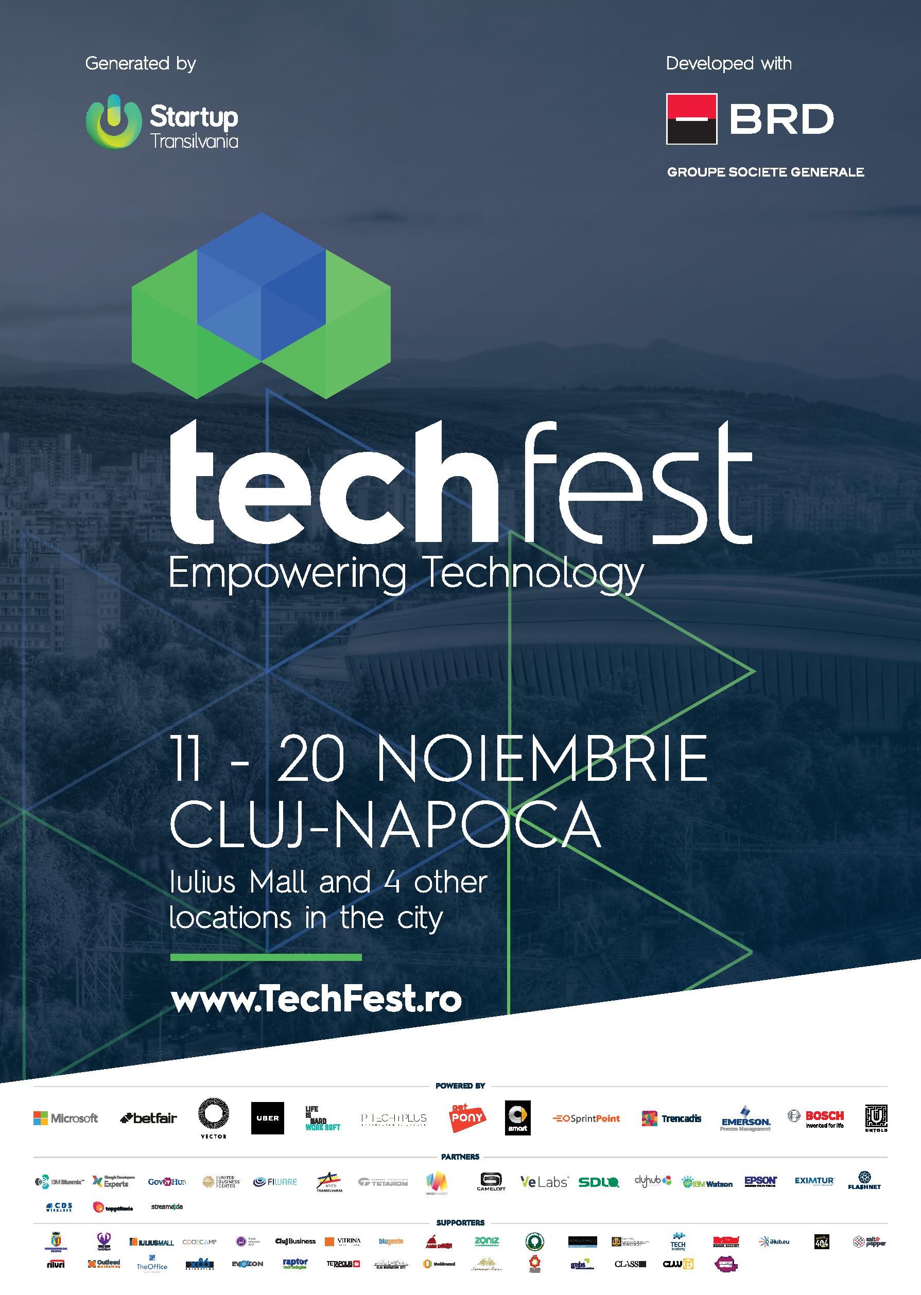 Mașini electrice, roboți și alte gadget-uri de ultimă generație, prezentate la Tech Fest – Cluj Technology Festival