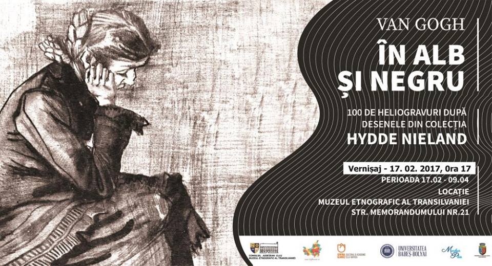 Vernisajul expoziţiei „Van Gogh în alb şi negru. 100 de heliogravuri după desenele din colecţia Hydde Nieland”, la Muzeul Etnografic al Transilvaniei
