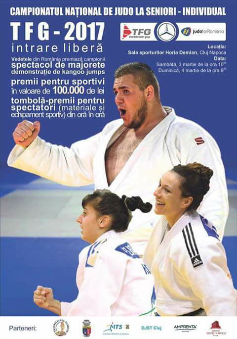 Clujul gazduieste in acest weekend Campionatul National de Judo Seniori – Individual, la Sala Sporturilor „Horia Demian”