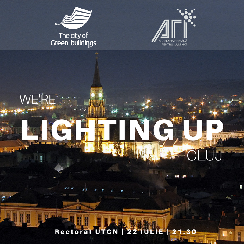Cluj-Napoca – Al treilea oraș din România care organizează #guerillalighting!