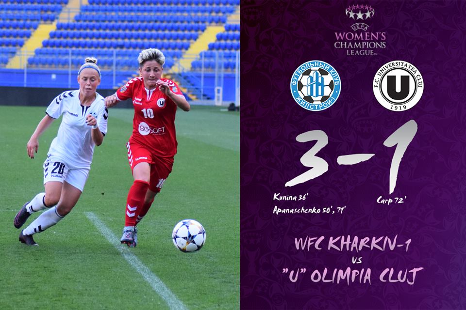 „U” Olimpia Cluj a ratat calificarea în fazele eliminatorii ale UEFA Women’s Champions League