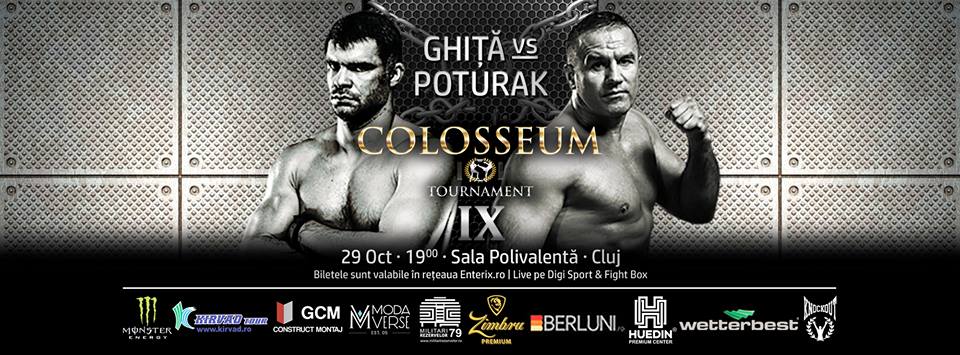 „Samuraiul sălbatic” Daniel Ghiţă va lupta pentru România în Gala Colosseum Tournament IX de la Sala Polivalentă din Cluj-Napoca