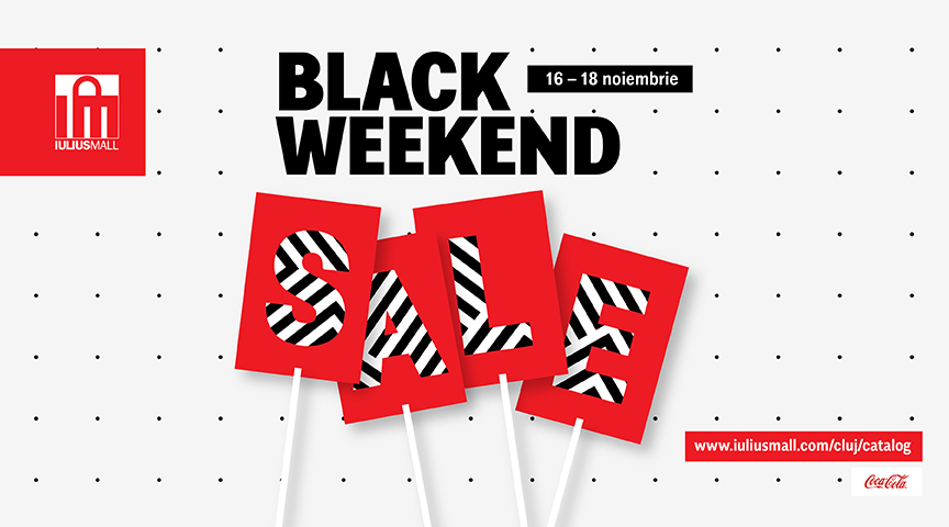 Trei zile cu promoții de până la 80%, de Black Weekend, la Iulius Mall Cluj (P)