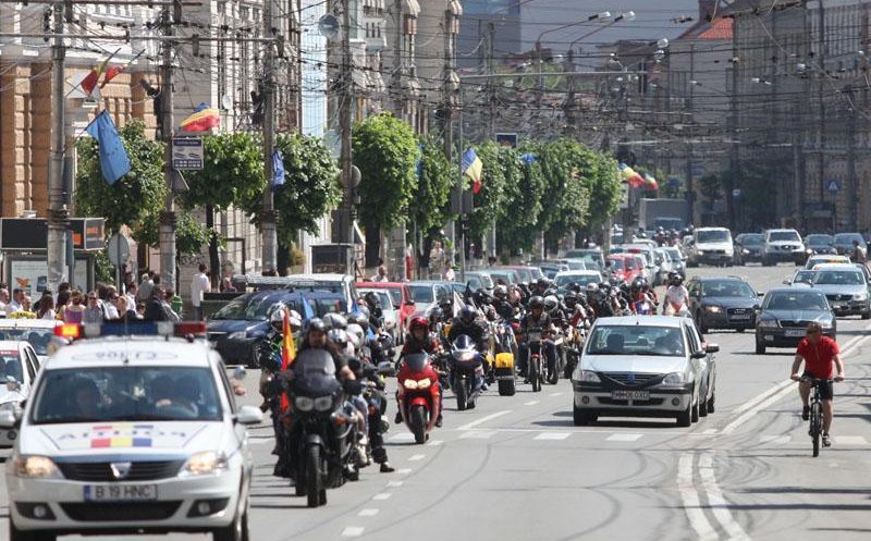 Marș cu sute de motocicliști la Cluj-Napoca, pe 6 aprilie – „Și noi existăm”