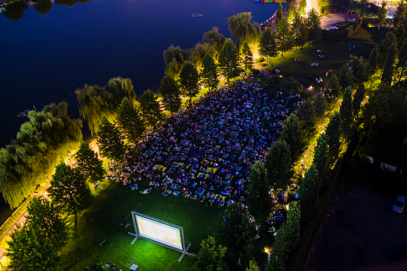 Zi relaxantă de vineri, în Iulius Parc: ZEN evening by the lake și Movie Nights (P)