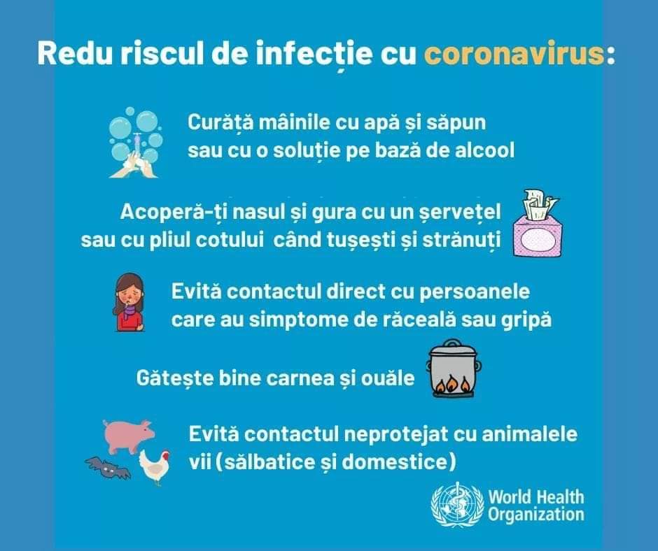 Sfaturile oferite de Serviciul de Ambulanță România pentru a preveni infecția cu coronavirus