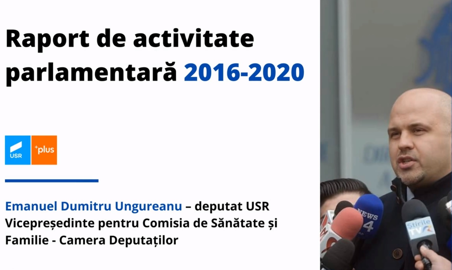 Emanuel Ungureanu vrea un nou mandat de deputat și și-a prezentat raportul de activitate pe 350 de pagini – VIDEO