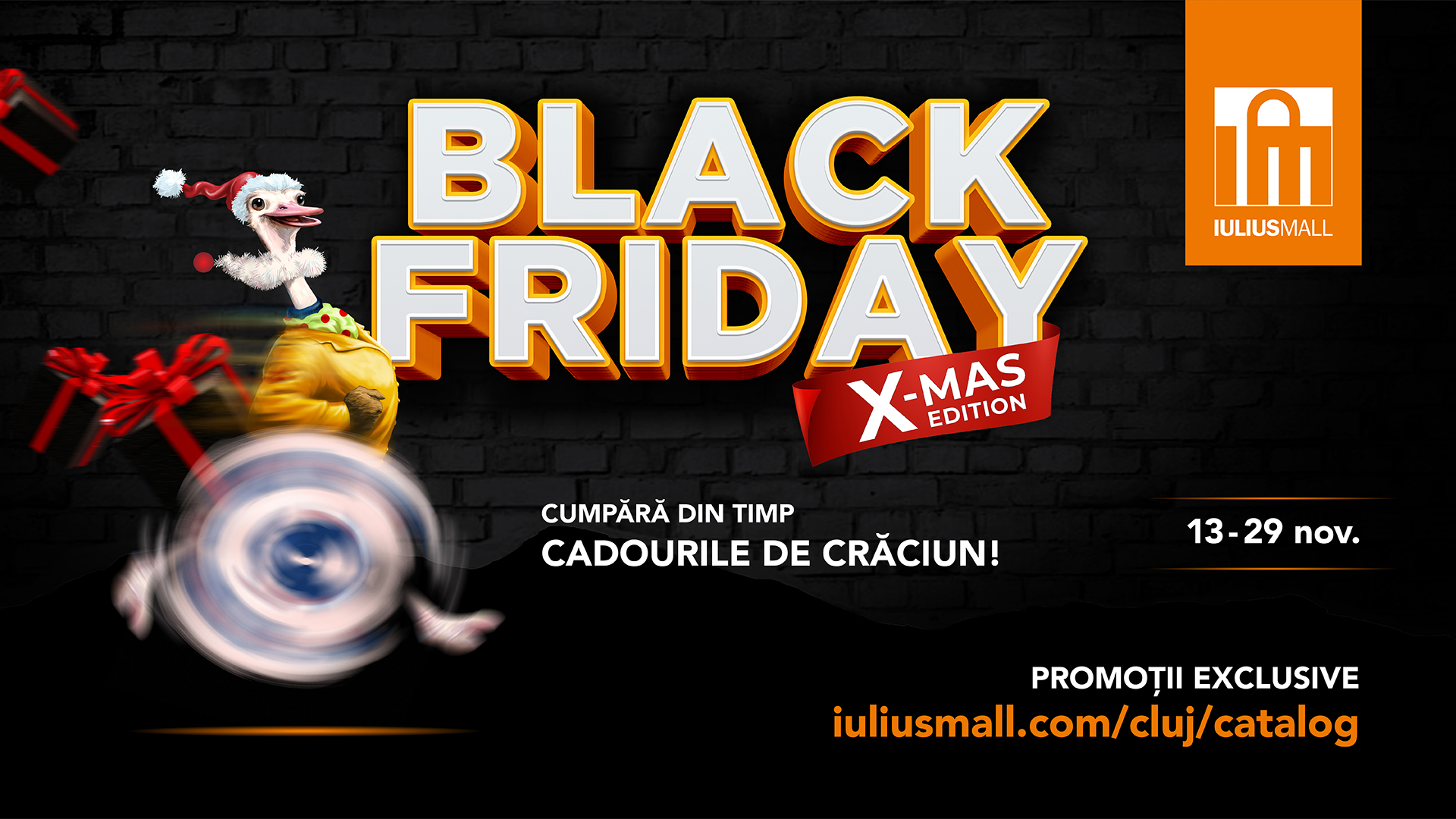 Un super Black Friday te așteaptă la Iulius Mall Cluj: trei weekend-uri cu reduceri de până la 80%! (P)