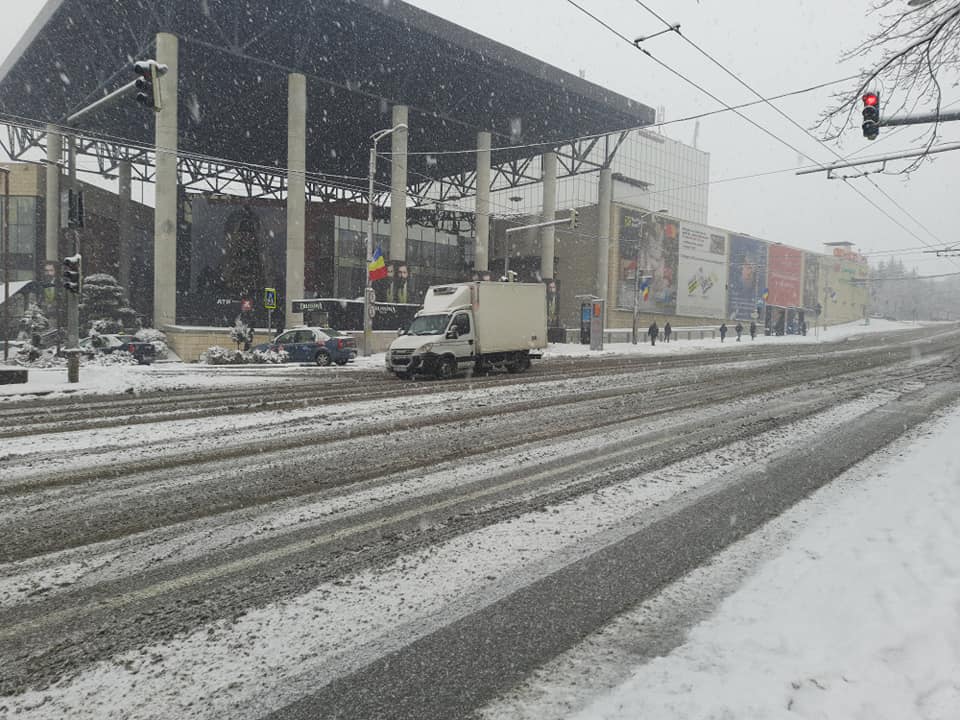 COD GALBEN de ninsori și viscol la Cluj