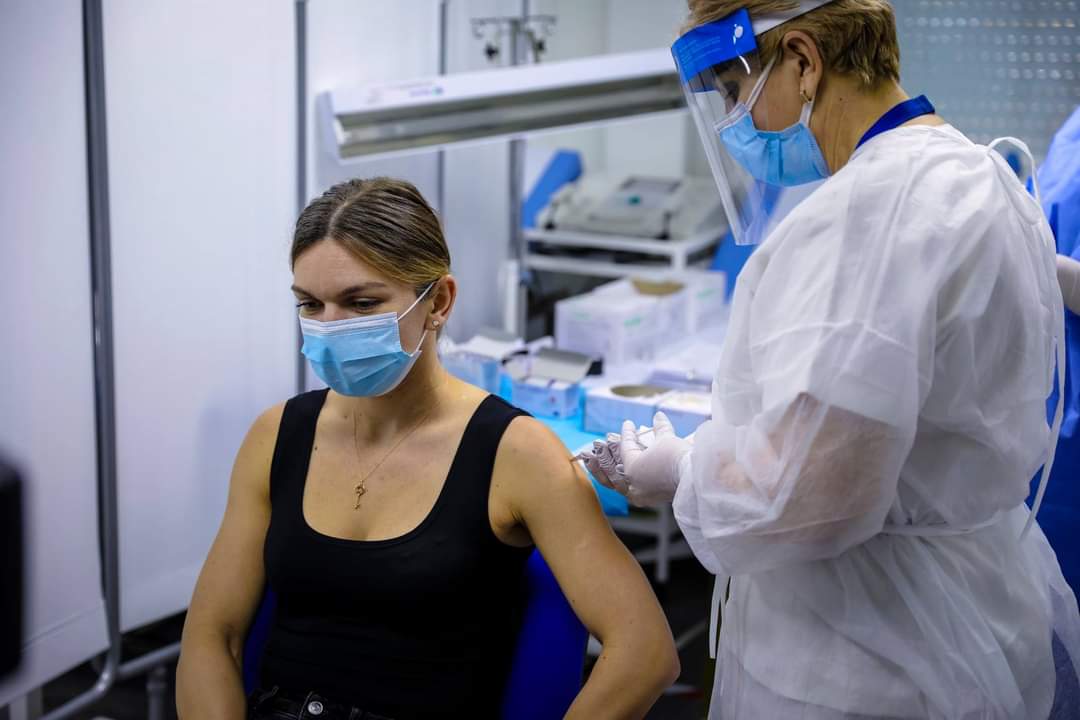 Simona Halep s-a vaccinat împotriva COVID: „Consider că este spre binele tuturor acest vaccin”