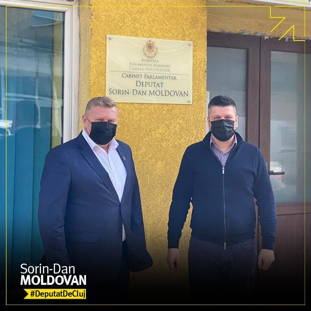 Deputatul liberal Sorin Moldovan și-a deschis birou parlamentar la Câmpia Turzii