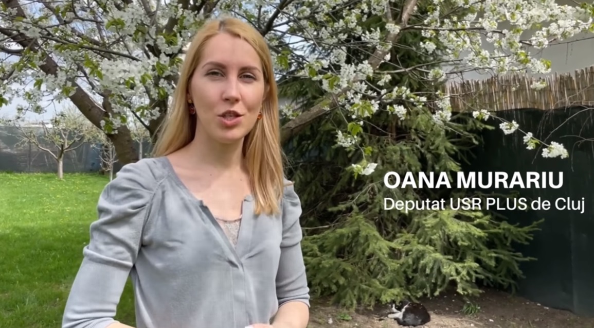 Mesajul de Paște al deputatului Oana Murariu pentru clujeni – VIDEO