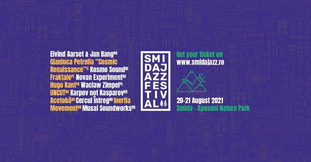 Începe Smida Jazz Festival 2021. Program complet, hartă și informații esențiale despre acces