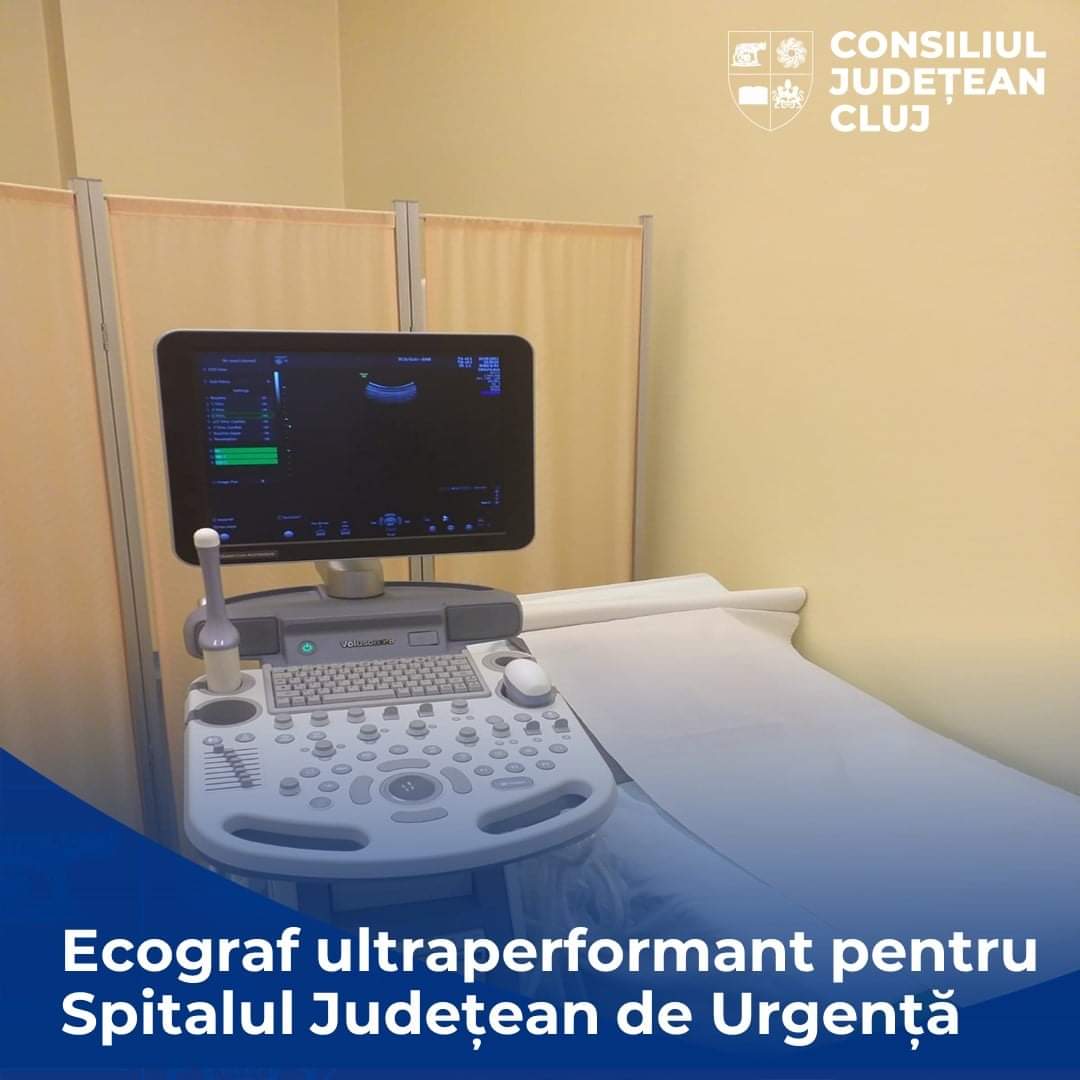 Un nou echipament ultraperformant achiziționat pentru Spitalul Județean de Urgență Cluj