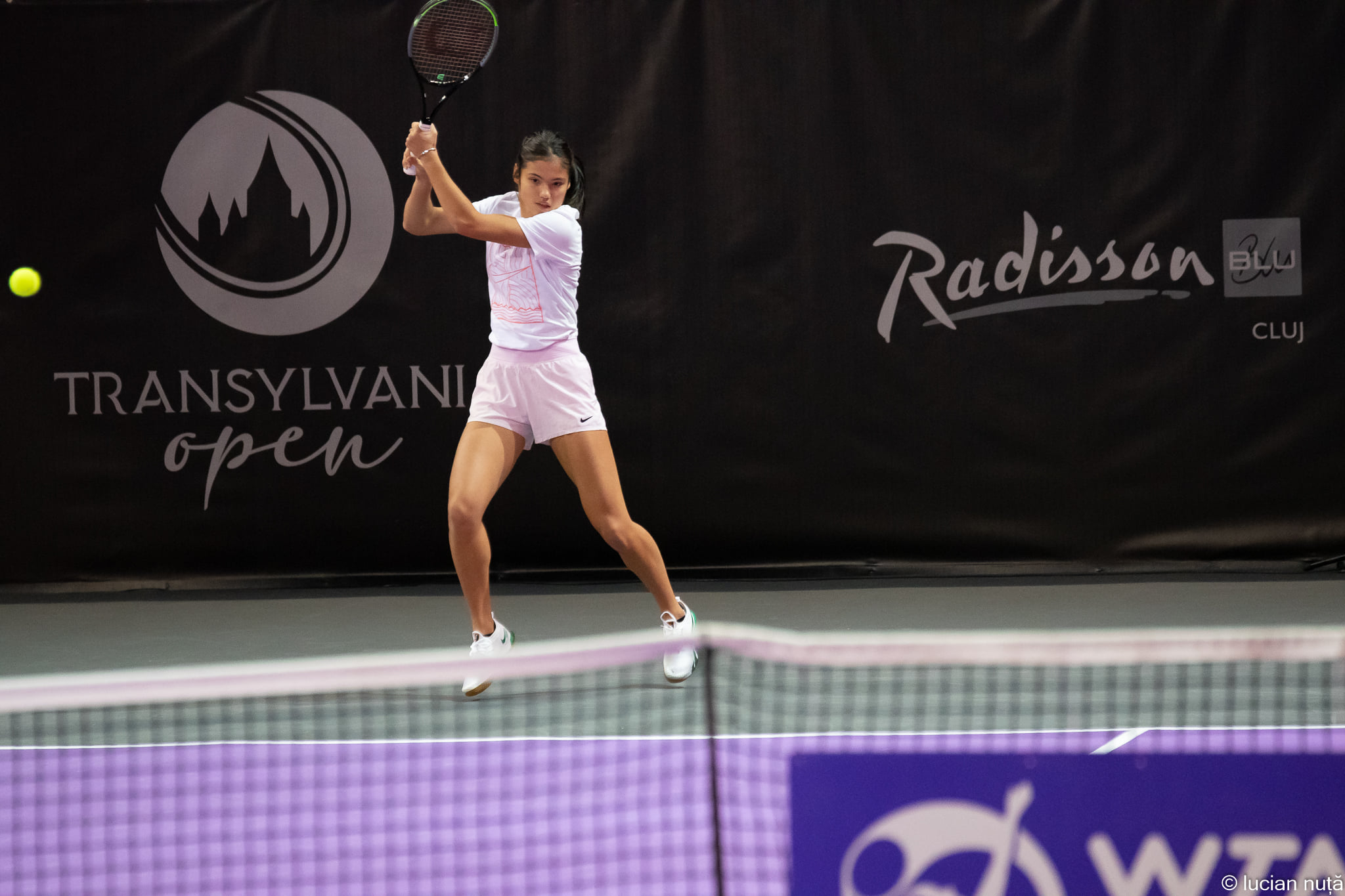 Emma Răducanu, antrenament deschis publicului la Transylvania Open 2021. Sute de clujeni au venit să o vadă pe câștigătoarea US Open