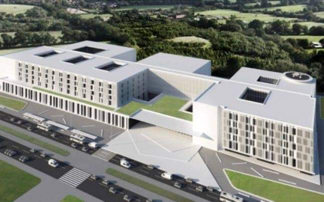 Proiectul Spitalului Regional de Urgență Cluj, în linie dreaptă. A fost semnat contractul de finanțare