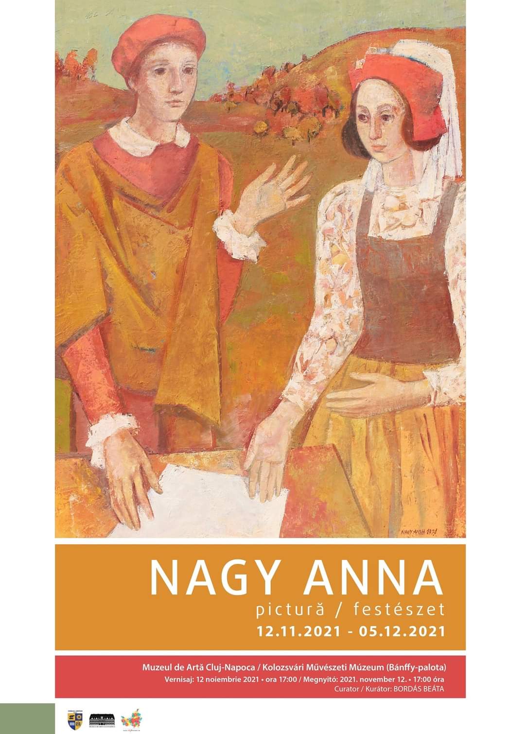 Expoziție de pictură a artistei Nagy Anna, la Muzeul de Artă Cluj