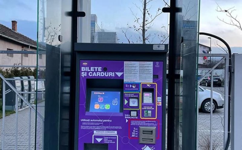 Primul automat de bilete și abonamente CTP din Florești a fost instalat. Urmează încă cinci