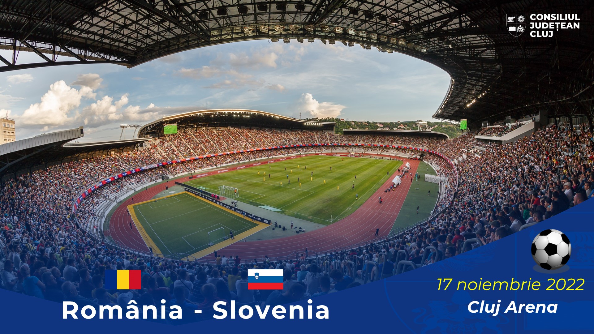 Naționala României revine pe Cluj Arena pentru amicalul cu Slovenia