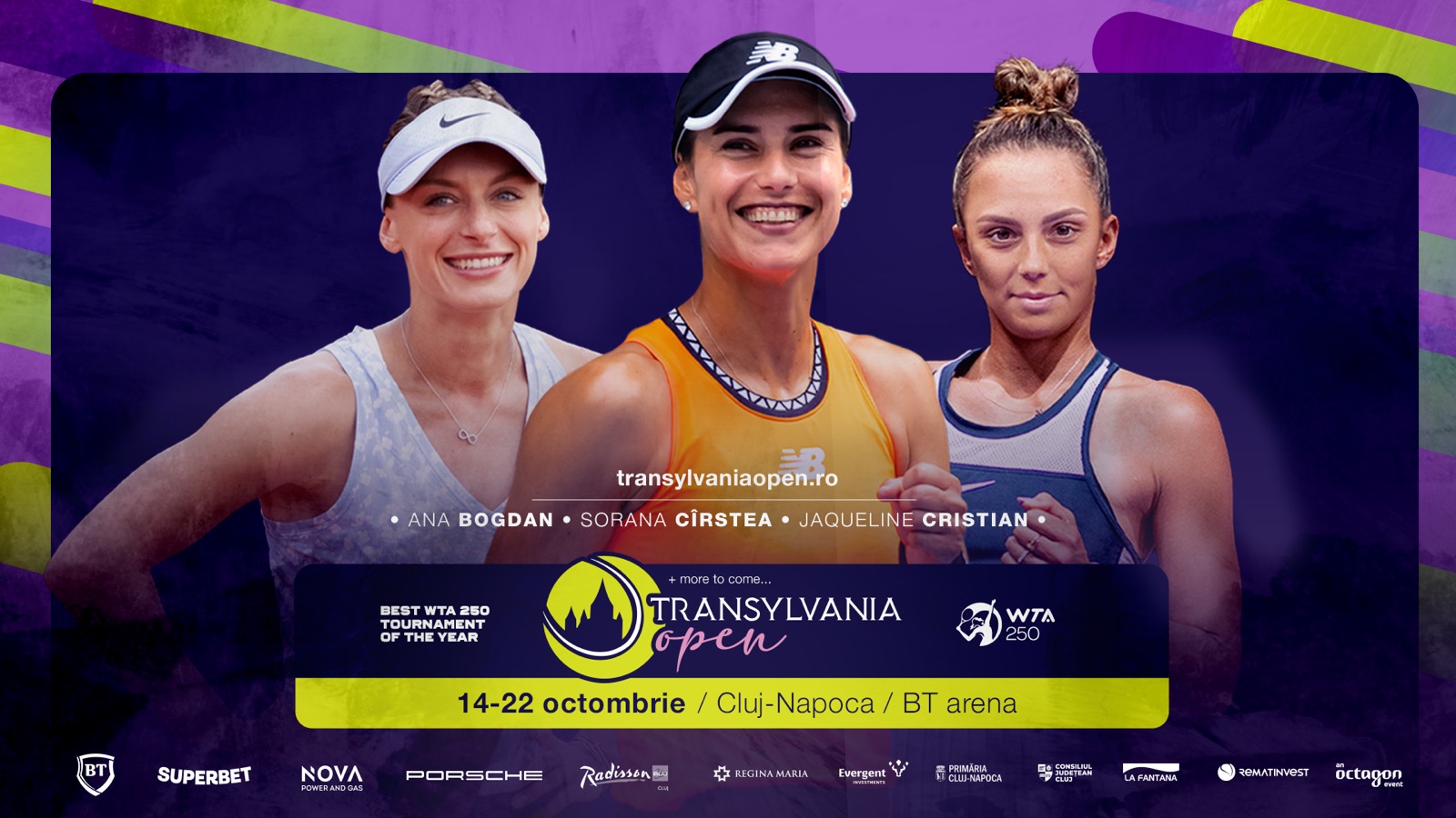 Câștigătoarea WTA Finals 2022 și fosta numărul 1 mondial, pe tabloul principal la Transylvania Open WTA 250!
