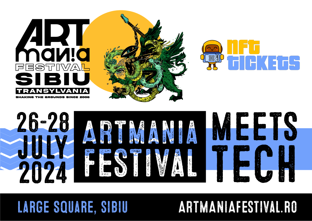 ARTmania Festival si NFT Week lansează un parteneriat prin care revoluționeaza accesul la cultură și divertisment
