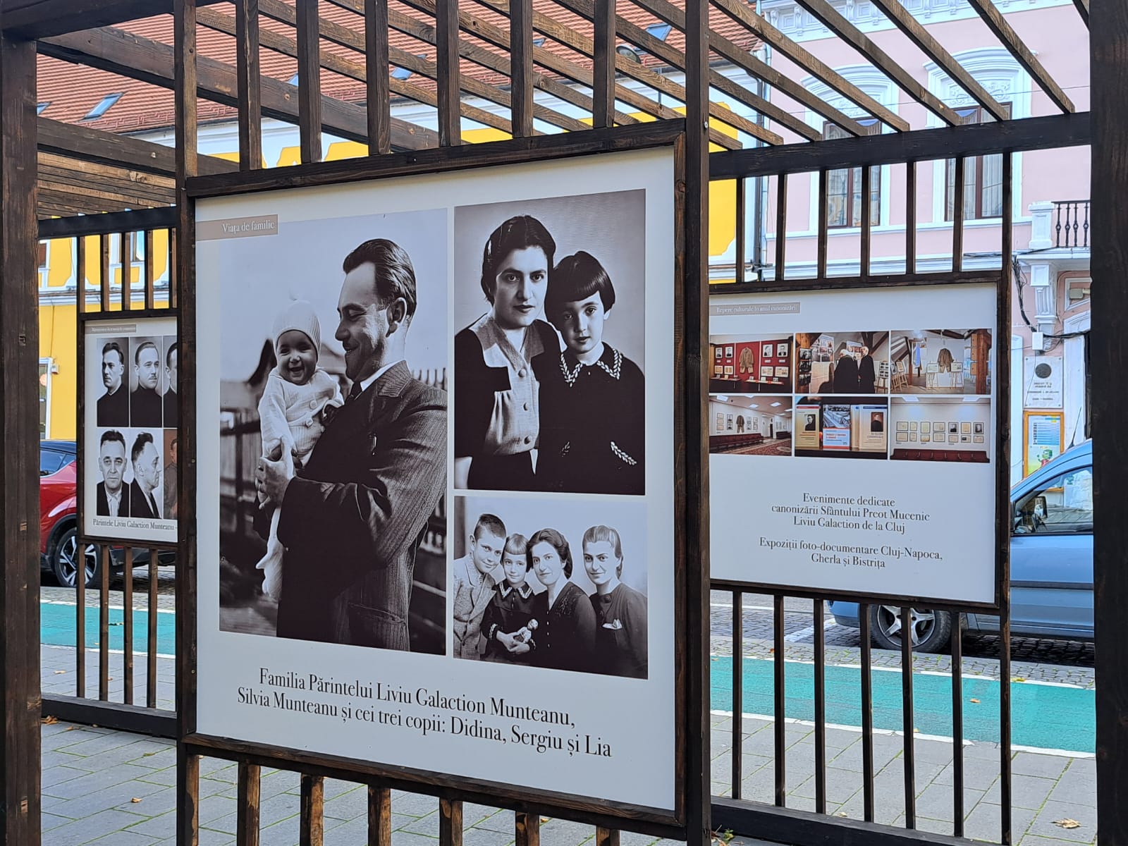 Expoziția „Sfântul Preot Mucenic Liviu Galaction de la Cluj – mărturisitor în temnițele comuniste”, pe B-dul Eroilor