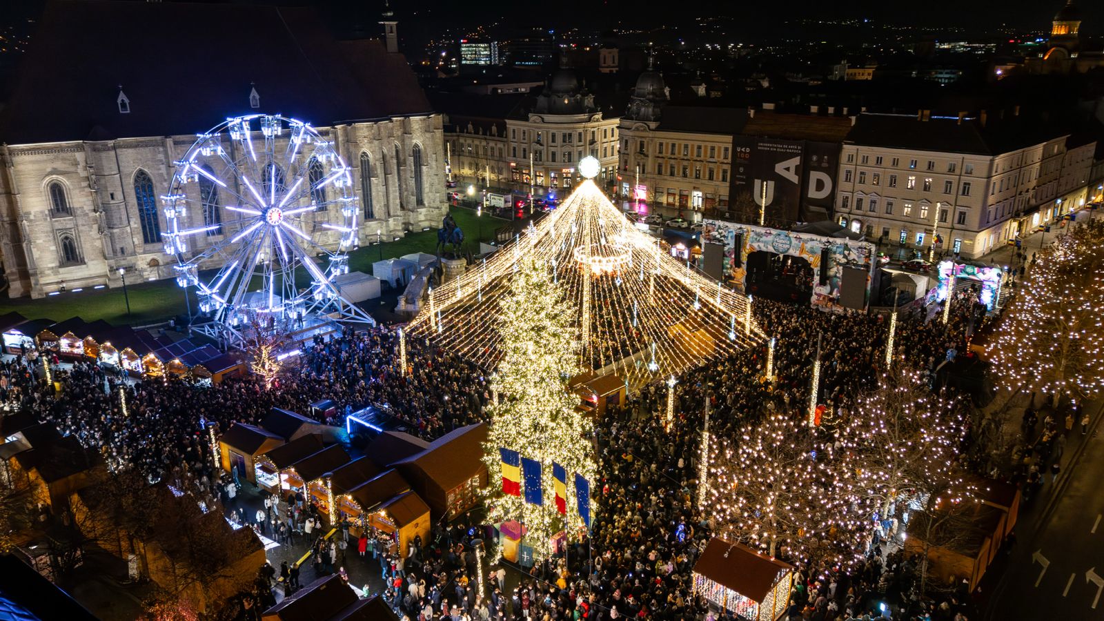 Concerte și atracții speciale de Crăciun în Târgurile UNTOLD din București și Cluj-Napoca