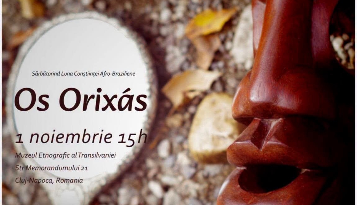 Ritmuri braziliene, sculpturi și tradiții afro-br braziliene, la Cluj! Muzeul Etnografic găzduiește evenimentul „Os Orixás”